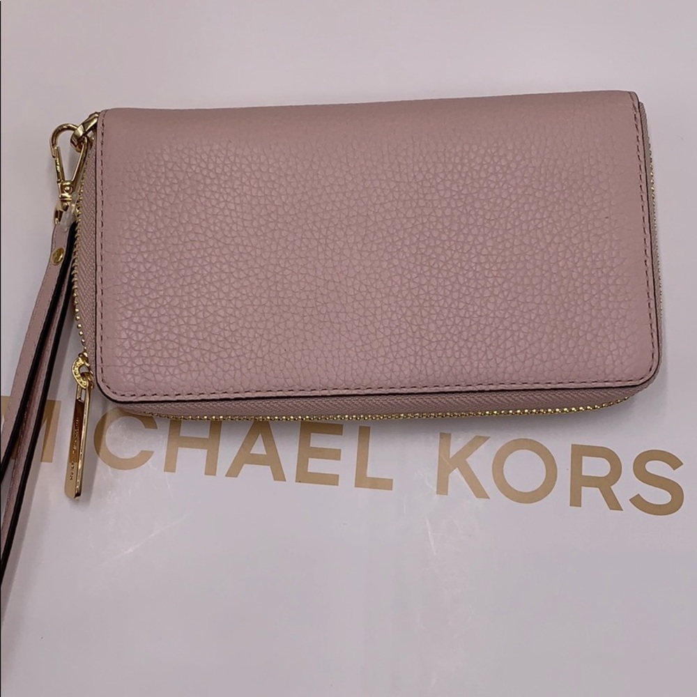 Michael Kors Jet Set Travel Phone Wallet Wristlet - Picture 16 of 16